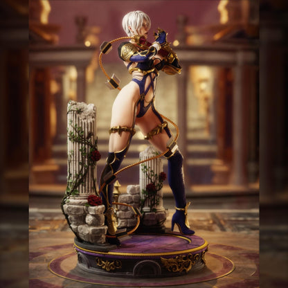 White-Haired Whipblade Duelist | Resin Garage Kit | Legendary Blades | Unpainted Figure