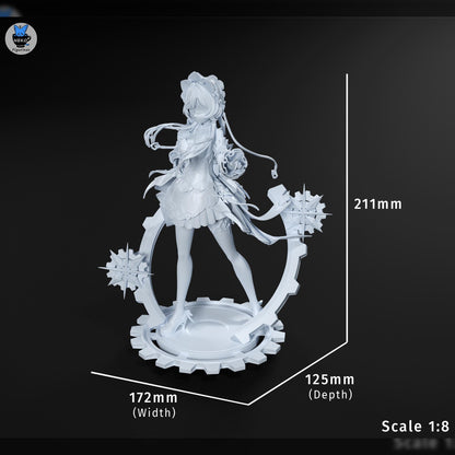 Sandrone and Pulonia | Genshin Impact | Resin Garage Kit | Unpainted Figure