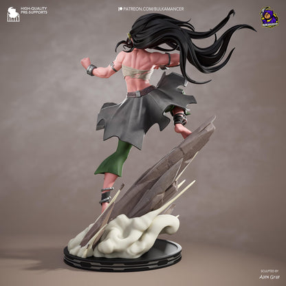 Blind Stone Martial Artist | Resin Garage Kit | Elemental Masters | Unpainted Figure