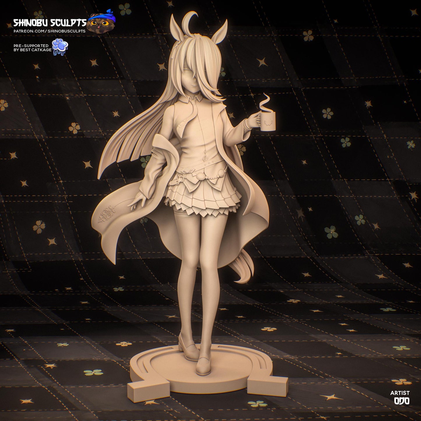 Manhattan Cafe | Uma Musume | Resin Garage Kit | Unpainted Figure
