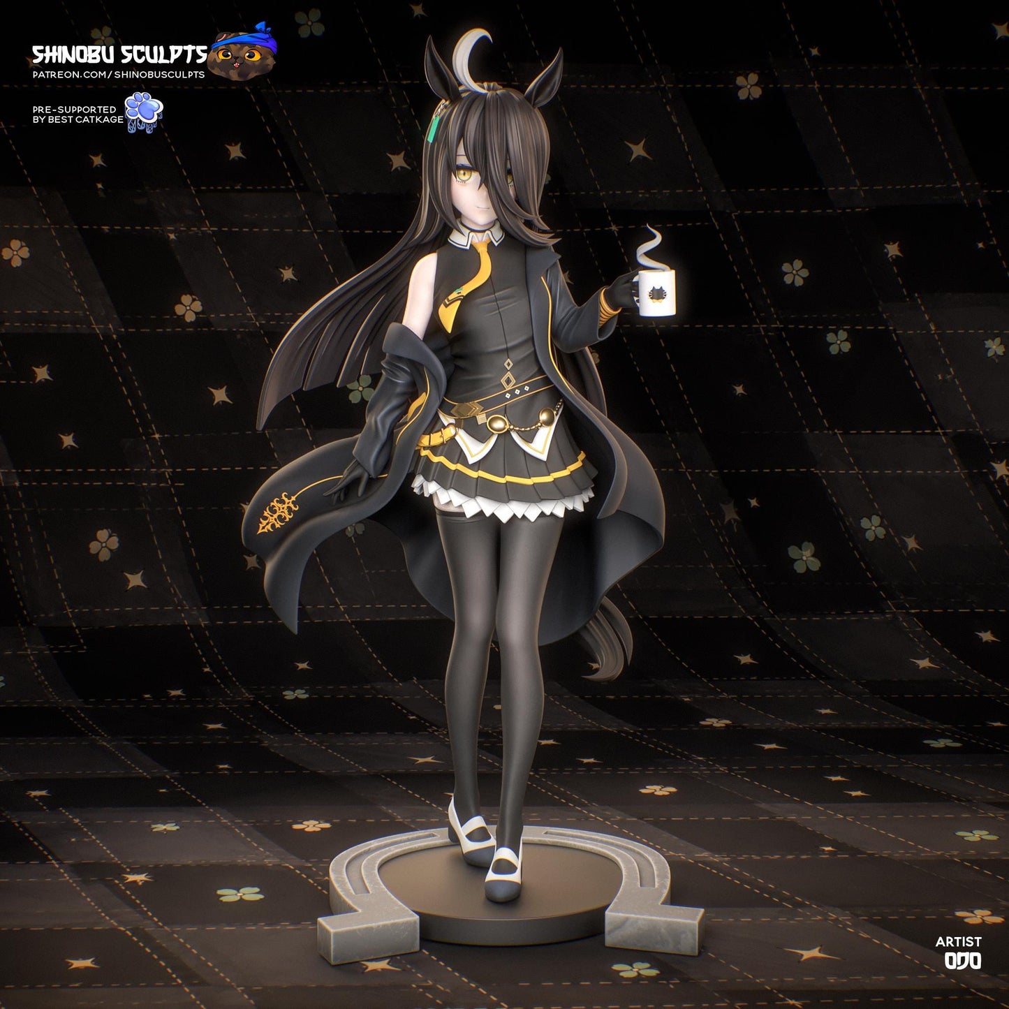 Manhattan Cafe | Uma Musume | Resin Garage Kit | Unpainted Figure