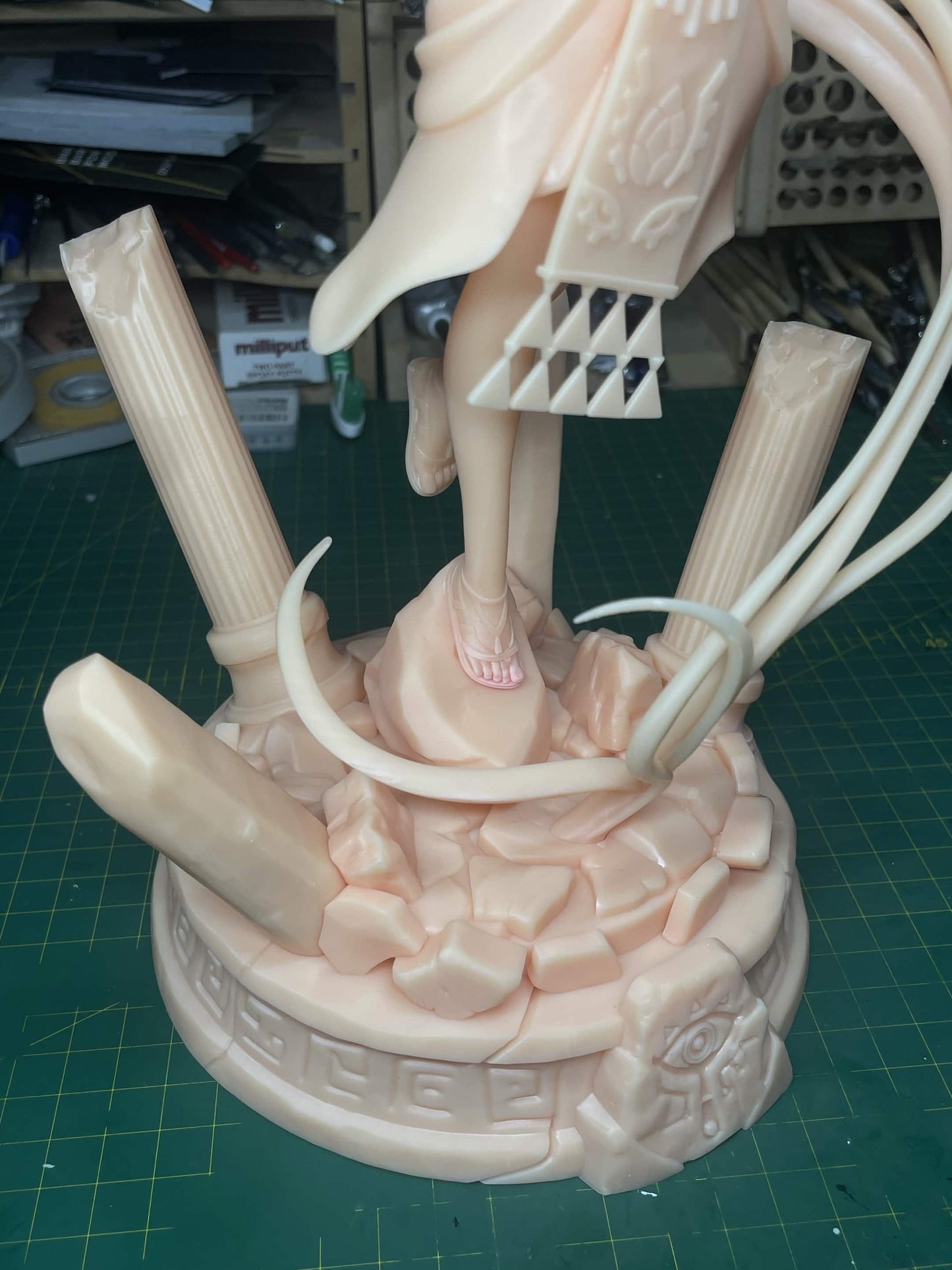 Radiant Elven Lightcaller | Resin Garage Kit | Ancient Heroes | Unpainted Figure