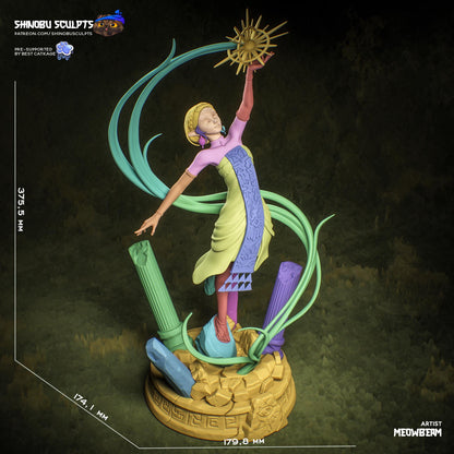 Radiant Elven Lightcaller | Resin Garage Kit | Ancient Heroes | Unpainted Figure