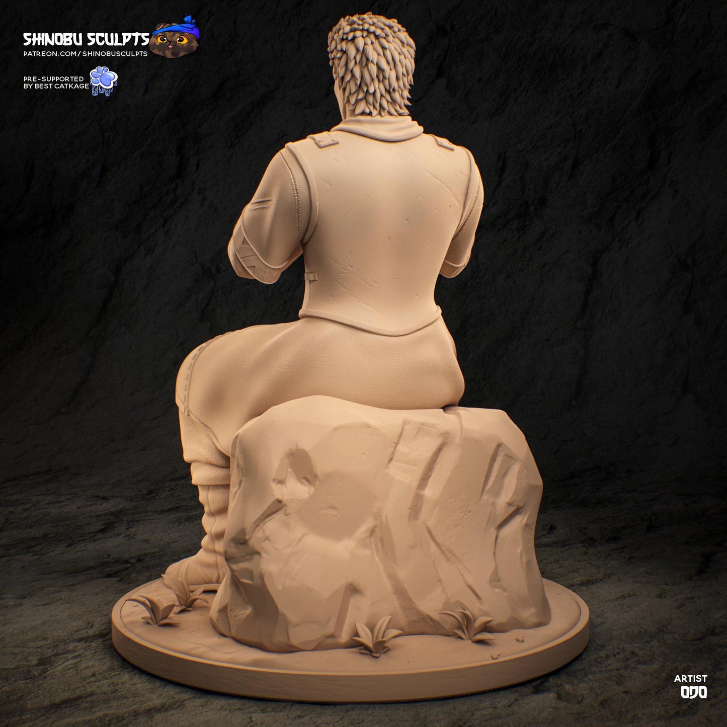 Nordic Sword Commander | Resin Garage Kit | Norse Warriors | Unpainted Figure