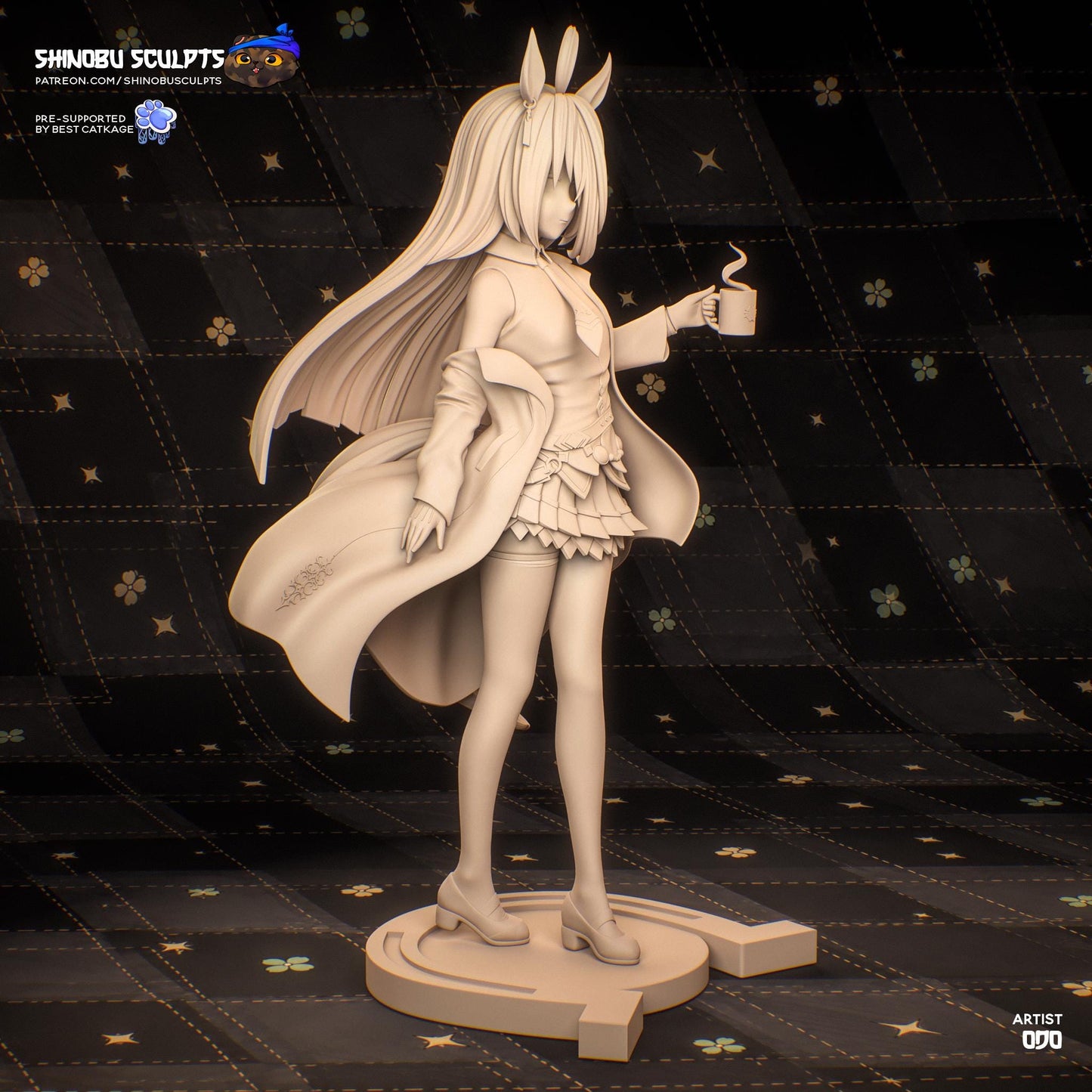 Manhattan Cafe | Uma Musume | Resin Garage Kit | Unpainted Figure