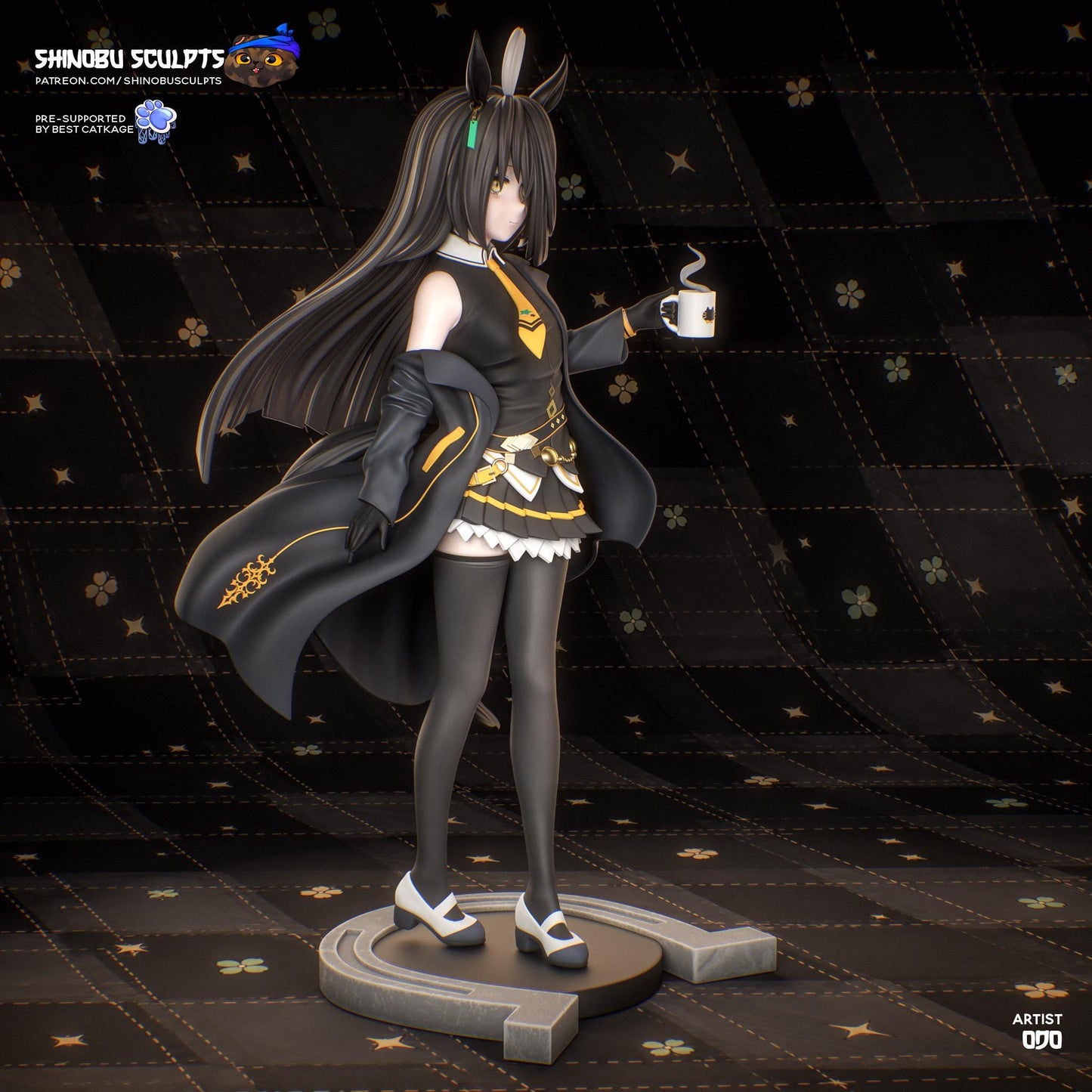 Manhattan Cafe | Uma Musume | Resin Garage Kit | Unpainted Figure
