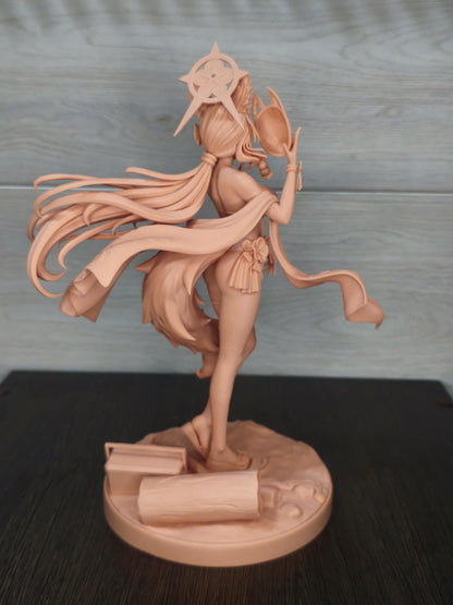 Kosaka Wakamo | Blue Archive | Resin Garage Kit | Unpainted Figure