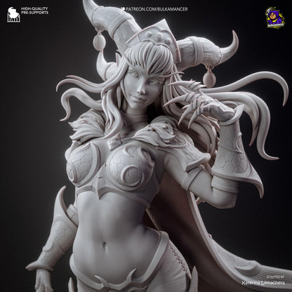 Horned Dragon Matriarch | Resin Garage Kit | Warbound Legends | Unpainted Figure