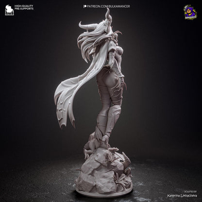 Horned Dragon Matriarch | Resin Garage Kit | Warbound Legends | Unpainted Figure