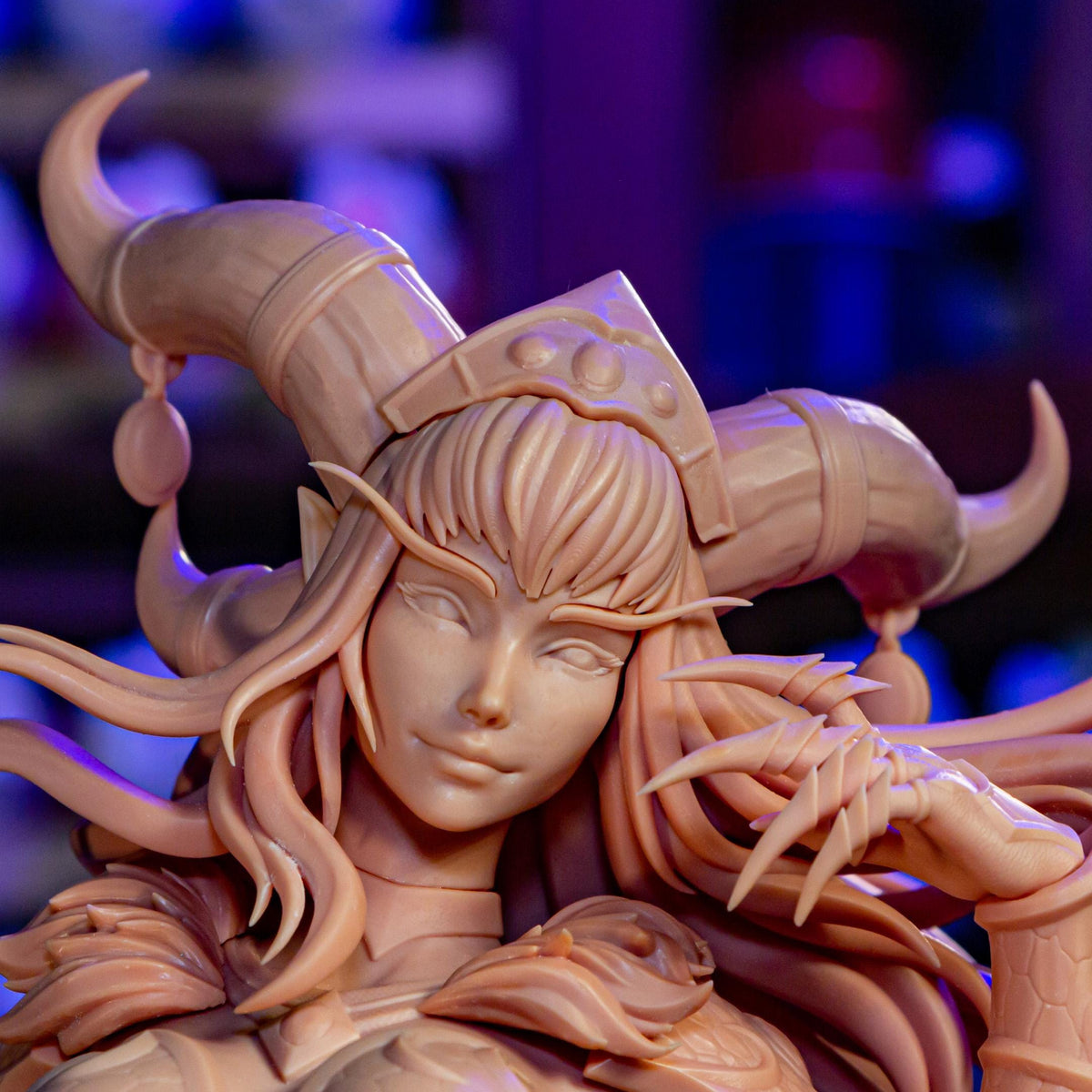 Horned Dragon Matriarch | Resin Garage Kit | Warbound Legends | Unpainted Figure