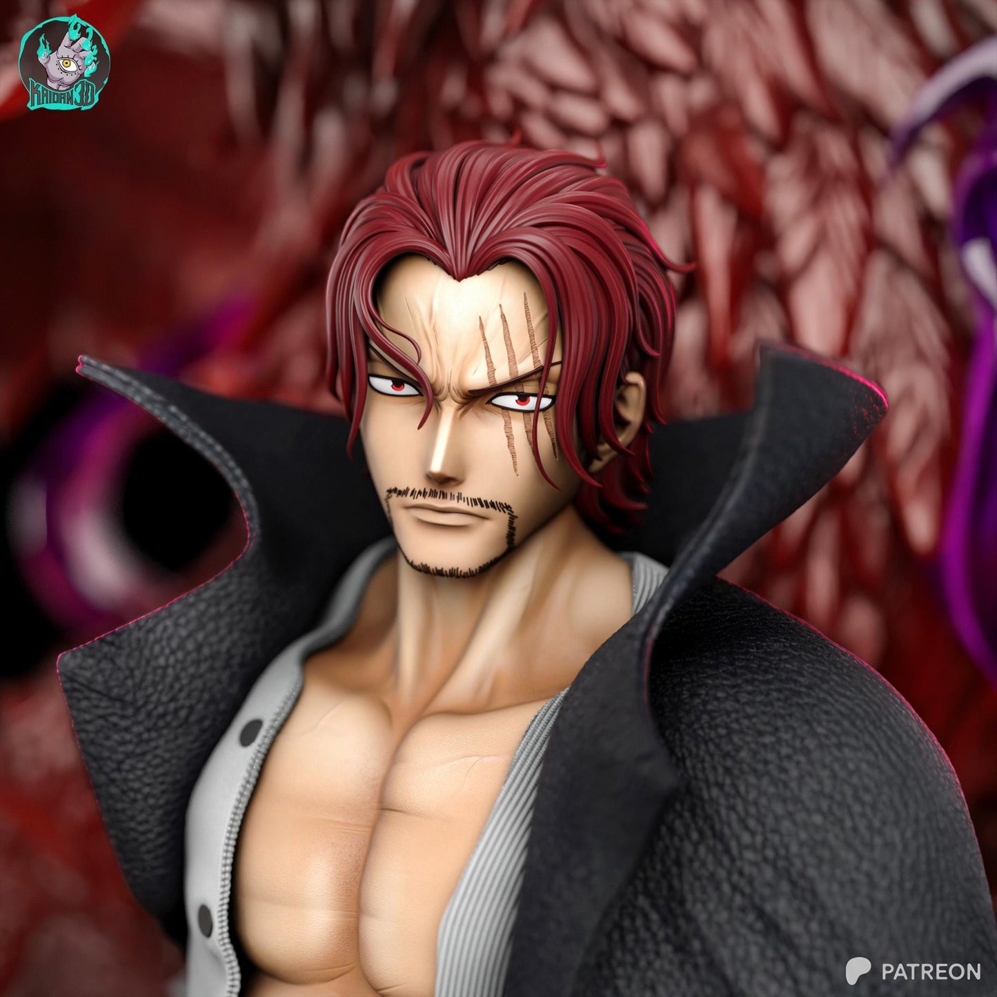 Crimson Hawk Pirate Captain | Resin Garage Kit | Grand Pirates | Unpainted Figure