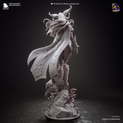 Horned Dragon Matriarch | Resin Garage Kit | Warbound Legends | Unpainted Figure
