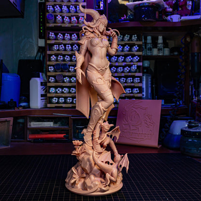 Horned Dragon Matriarch | Resin Garage Kit | Warbound Legends | Unpainted Figure