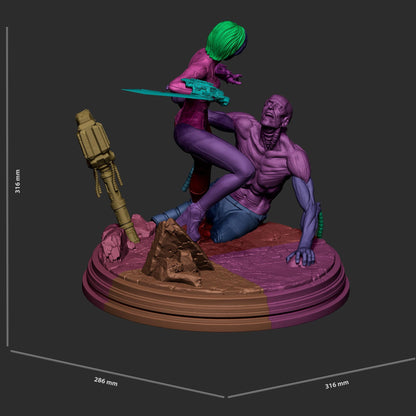 White-Suited Cyber Duelist | Resin Garage Kit | Stellar Vanguard | Unpainted Figure
