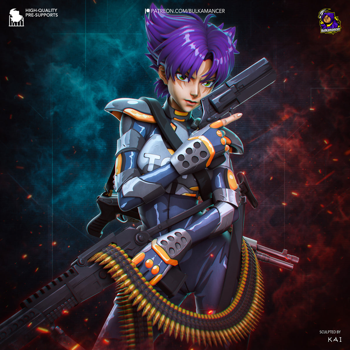 Konoko | Oni | Resin Garage Kit | Unpainted Figure