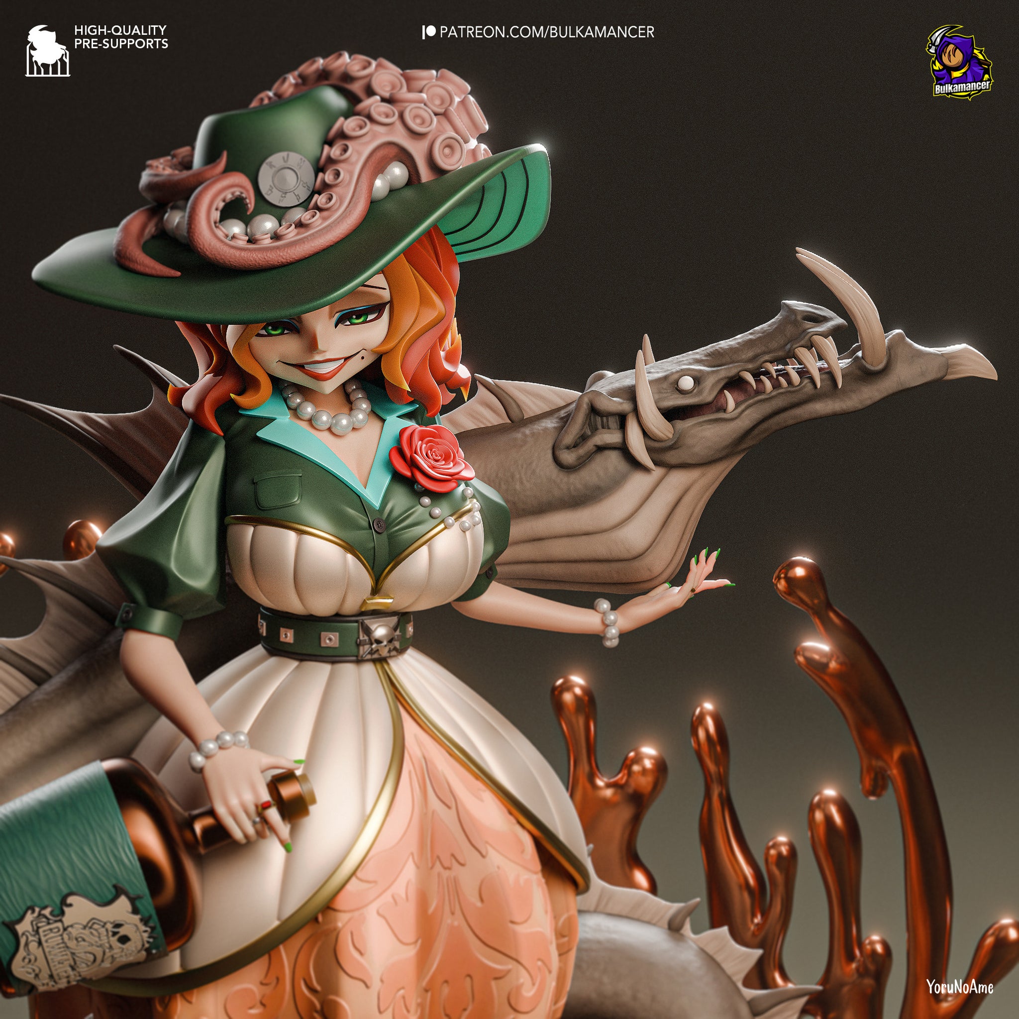 Rum Baba | Unbreadable | Resin Garage Kit | Unpainted Figure