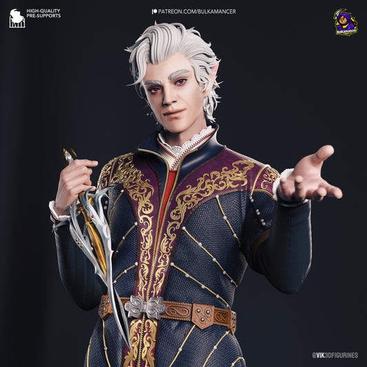 Elegant Vampire Noble | Resin Garage Kit | Unpainted Figure