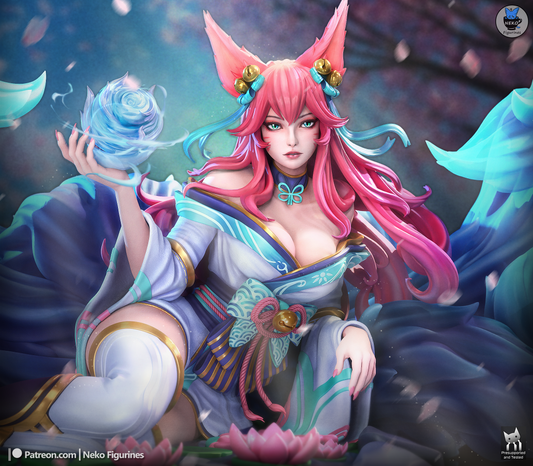 Nine-Tailed Kitsune Enchantress