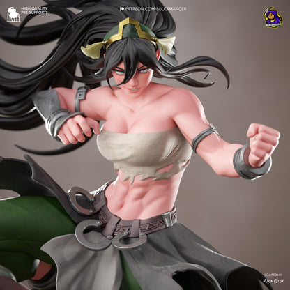 Blind Stone Martial Artist | Resin Garage Kit | Elemental Masters | Unpainted Figure