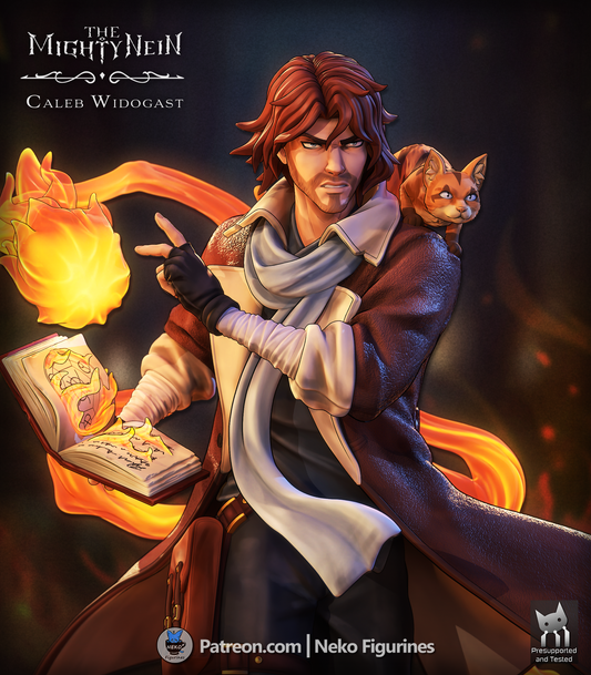 Flamebound Arcane Scholar