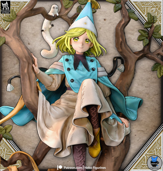 Blue-Caped Apprentice Witch