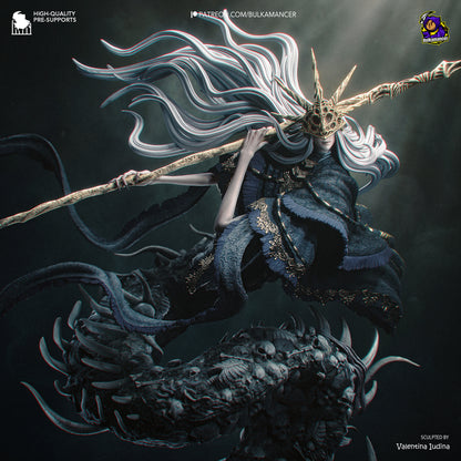 Masked Bone-Spear Devourer | Resin Garage Kit | Unpainted Figure