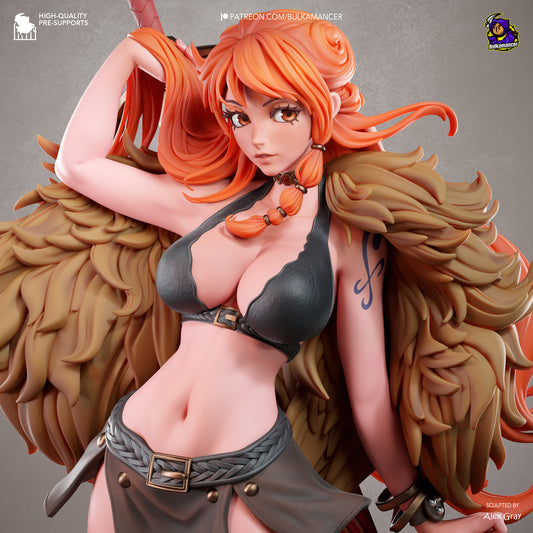 Orange-Haired Shield Maiden