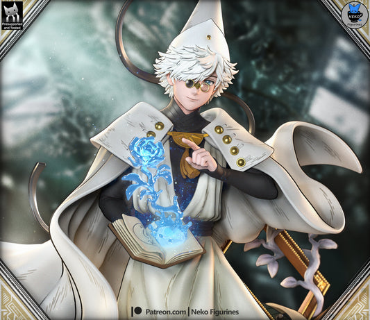 Ivory-Caped Storybook Spell Mentor