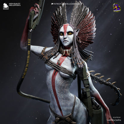 Ash-Crowned Alien Warleader