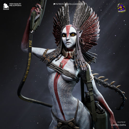Ash-Crowned Alien Warleader