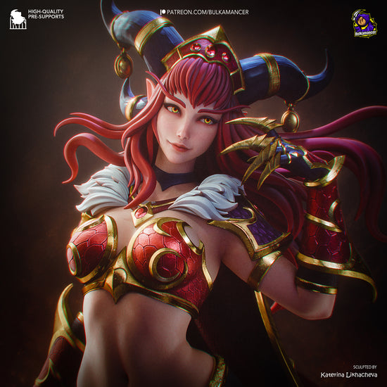Horned Dragon Matriarch | Resin Garage Kit | Warbound Legends | Unpainted Figure
