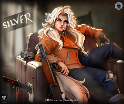 Fox-Tailed Western Gunslinger