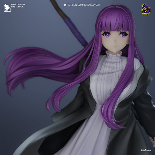 Violet-Haired Apprentice Spellcaster