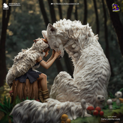 Wolf-Raised Forest Maiden