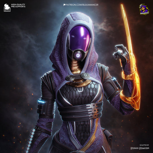 Hooded Sci-Fi Engineer | Resin Garage Kit | Sci-Fi | Unpainted Figure