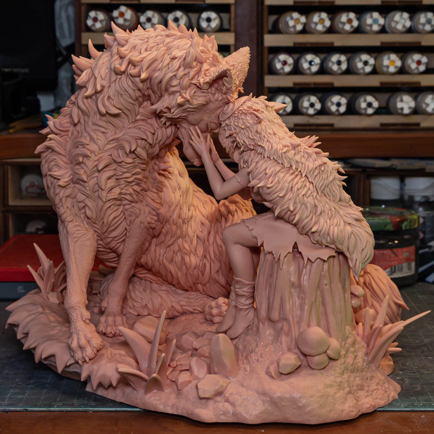 Wolf-Raised Forest Maiden