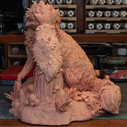 Wolf-Raised Forest Maiden