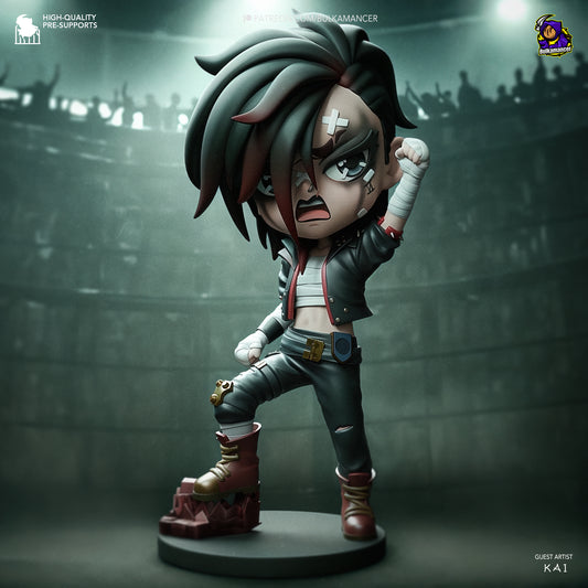 Red-Streaked Street Brawler